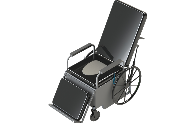 智能真空護理輪椅床